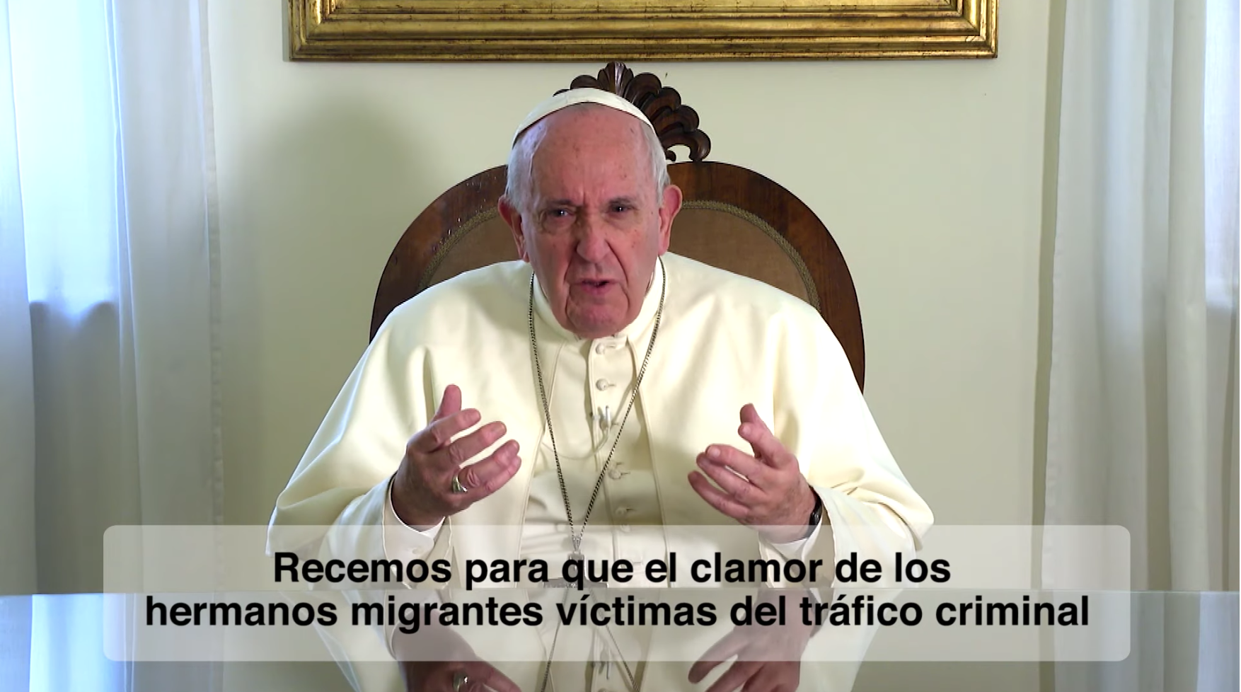 Escuchar los gritos de los migrantes. El Video del Papa. Febrero 2020
